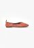 Céline S/S 2015 Leather Ballerina Flats Camel brown - 1