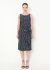 Chanel '80s Belted Silk 'CC' Trim Dress - 1