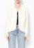 Chanel 2004 Chiffon Trim Tweed Jacket - 1 Chanel 2004 Chiffon Trim Tweed Jacket - 1