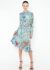 Etro Floral Chiffon Lavallière Dress - 1 Etro Floral Chiffon Lavallière Dress - 1