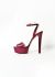 Gucci 'Leila' Metallic Platform Sandals - 1
