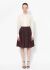 Saint Laurent Early '70s Pleated Wool Skirt - 1