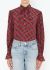Saint Laurent '70s Lavallière Plaid Blouse - 1