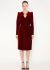 Saint Laurent F/W 2020 Sculpted Velvet Dress - 1