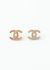 Chanel 2023 Bicolor Mini 'CC' Earrings - 1 Chanel 2023 Bicolor Mini 'CC' Earrings - 1