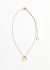 Céline Chainlink Knot Pendant Necklace - 1