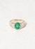 Vintage & Antique 18k Gold, Emerald & Diamond Ring - 1