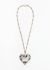 Chanel Embellished 'CC' Heart Stone Necklace - 1