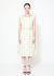 Exquisite Vintage 50s Embroidered Stripe Belted Day Dress - 1
