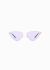 Balenciaga 2020 Triangle Cat-Eye Sunglasses - 1