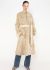 Céline Collarless Belted Shearling Coat - 1