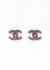 Chanel 2021 Enamel 'CC' Earrings - 1