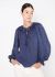 Saint Laurent Vintage Jacquard Tassel Blouse - 1 Saint Laurent Vintage Jacquard Tassel Blouse - 1