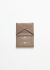 Hermès Taupe 'Calvi' Leather Card Holder - 1