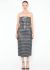 Dior Lamé Herringbone Bustier Dress - 1 Dior Lamé Herringbone Bustier Dress - 1