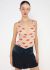 Prada F/W 2002 Lip Print Silk Romper - 1 Prada F/W 2002 Lip Print Silk Romper - 1