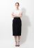                             Calvin Klein F/W 2017 Side Striped Skirt - 1