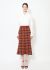 Miu Miu Pre-Fall 2016 Checkered Wool Flared Knit Skirt - 1