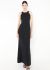 Saint Laurent Vintage Silk Keyhole Maxi Dress - 1 Saint Laurent Vintage Silk Keyhole Maxi Dress - 1
