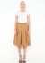 Prada Belted Pleated Denim Skirt - 1