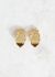 Christian Dior Metallic 'D' Belt Clip Earrings - 1
