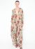 Floral Chiffon Lounge Ensemble - 1