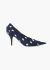 Balenciaga F/W 2017 Ruched Polka Dot Heels - 1