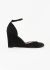 Céline 2010 Classic Suede Wedges - 1 Céline 2010 Classic Suede Wedges - 1