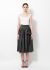 Saint Laurent 70s Pleated Belted Skirt - 1