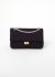 Chanel Purple Jersey 2.55 Medium Flap Bag - 1