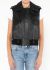 Balenciaga F/W 2002 Leather Bomber Vest - 1 Balenciaga F/W 2002 Leather Bomber Vest - 1