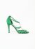 Hermès Suede Embellished 'Icone' Sandals - 1