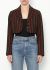 Romeo Gigli Rare 1994 Cropped Striped Jacket - 1