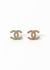 Chanel 2023 Bicolor Mini 'CC' Earrings - 1 Chanel 2023 Bicolor Mini 'CC' Earrings - 1