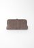 Chanel Taupe Suede Clutch - 1