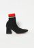 Céline Ribbed Sock Boots - 1