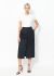 Hermès S/S 2001 Margiela Linen Midi Skirt - 1
