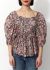                             2008 Ruched Floral Top - 1