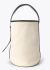 Céline Canvas & Calfskin Bucket Bag - 1 Céline Canvas & Calfskin Bucket Bag - 1