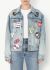 Céline 2021 Studded Denim Patchwork Jacket - 1