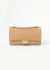 Chanel Tan Patent 2.55 Jumbo Flap Bag - 1