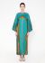 '70s Silk Gazar Kaftan - 1