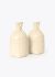 Dior Vintage Ceramic Burlap Vase Set - 1 Dior Vintage Ceramic Burlap Vase Set - 1