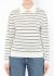 Miu Miu 2024 Striped Emblem Polo Top - 1
