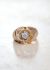 Vintage & Antique 1940s 18k Rose Gold & Diamond Ring - 1