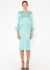 Prada Organzine Feather Trim Dress - 1 Prada Organzine Feather Trim Dress - 1