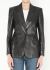 Saint Laurent Vintage Tailored Leather Blazer - 1 Saint Laurent Vintage Tailored Leather Blazer - 1