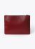 Céline Burgundy Zip Pouch - 1 Céline Burgundy Zip Pouch - 1