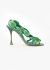 Manolo Blahnik Climatida Leaf Sandals - 1 Manolo Blahnik Climatida Leaf Sandals - 1