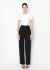 Chloé Pre-Fall 2016 Embellished Trim Crêpe Trousers - 1